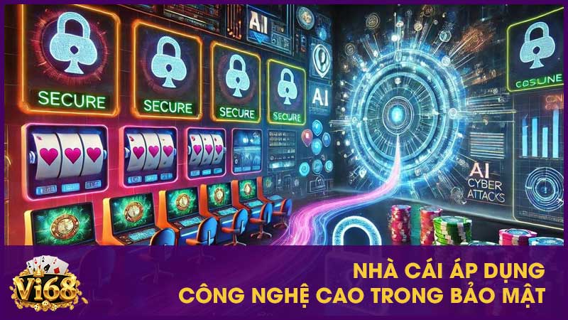 Chính sách bảo mật Vi68: Bảo vệ thông tin người chơi tuyệt đối 3 Nhà cái áp dụng công nghệ cao trong bảo mật