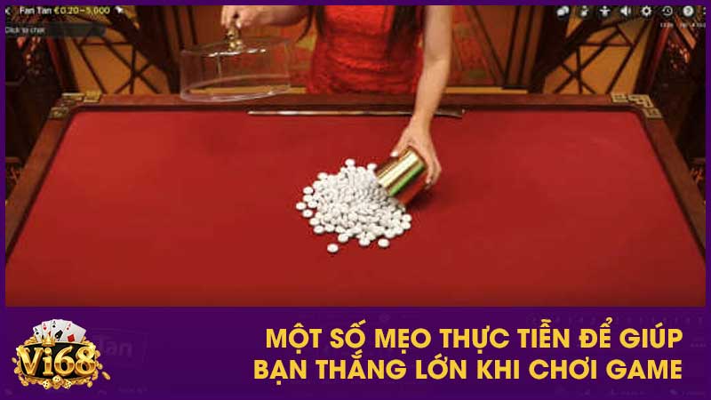 Một số mẹo thực tiễn để giúp bạn thắng lớn khi chơi game