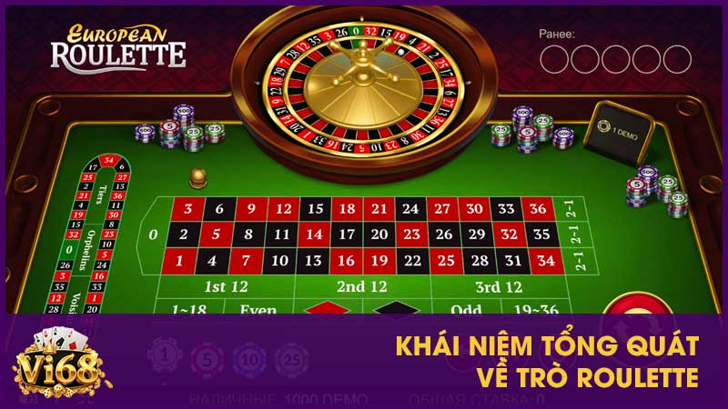 Chơi Roulette sao cho dễ thắng? Bí kíp chơi hiệu quả 2 Khái niệm tổng quát về trò roulette